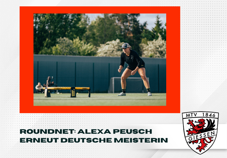 Alexa Peusch erneut Deutsche Meisterin im Roundnet